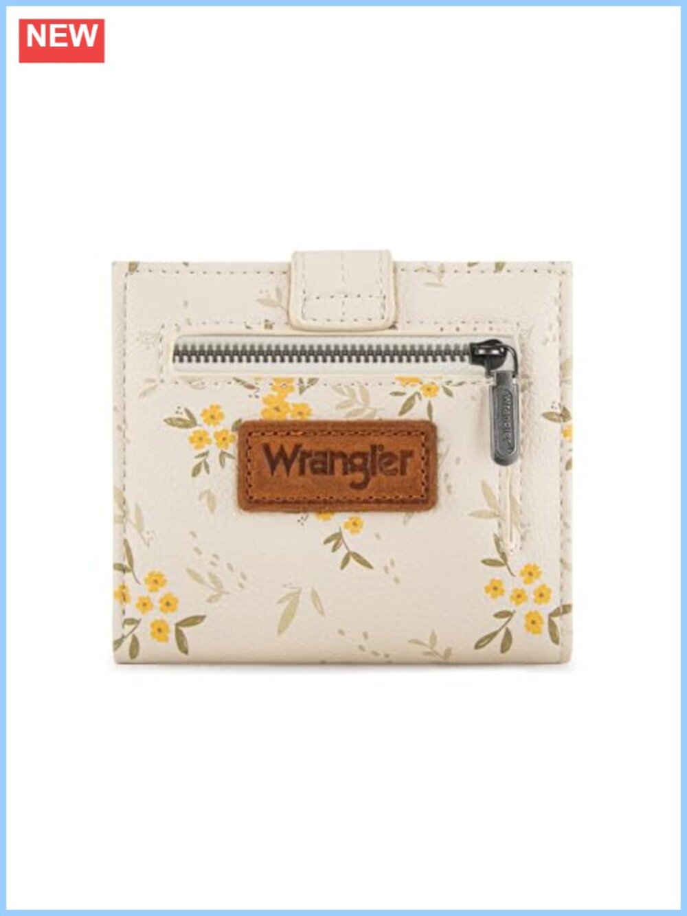 Small Bifold Wallet RFID Faux Leather Coin Pocket Card Holder